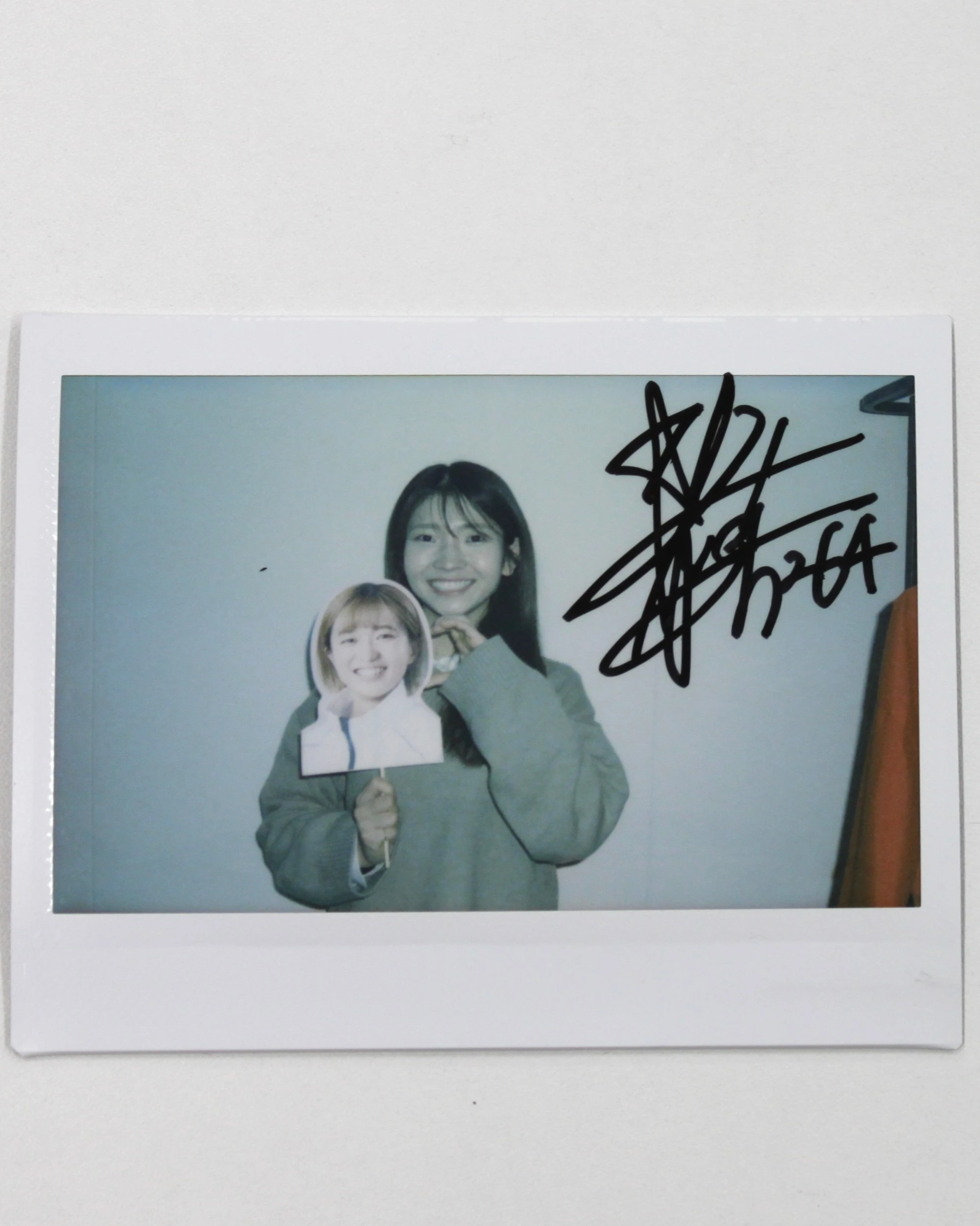 5264 登みひ果選手　サイン入りかめ☆まるぬいぐるみ&ランダムチェキ （5枚目）