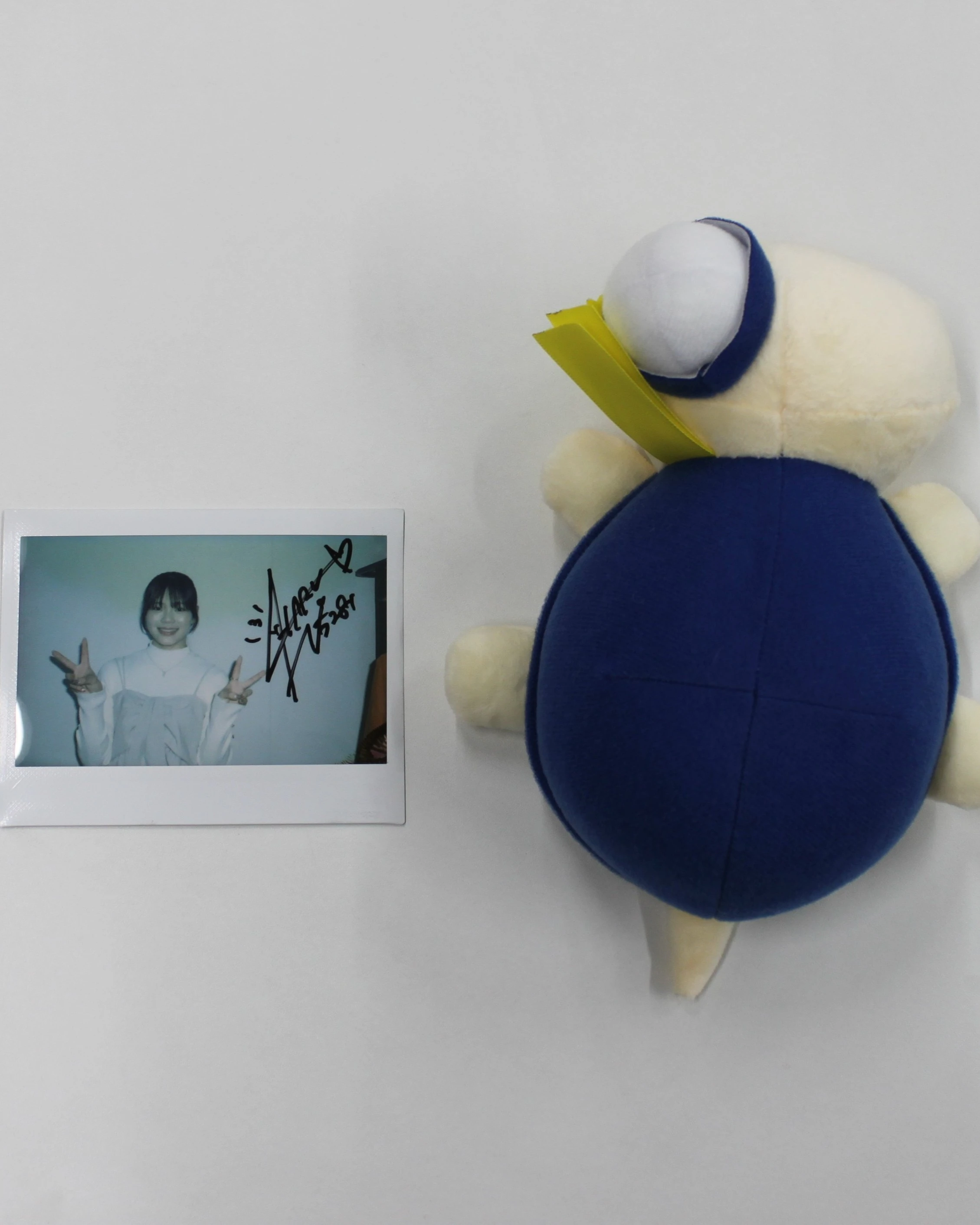 5281 井上遥妃選手 サイン入りかめ☆まるぬいぐるみ&ランダムチェキ （1枚目）