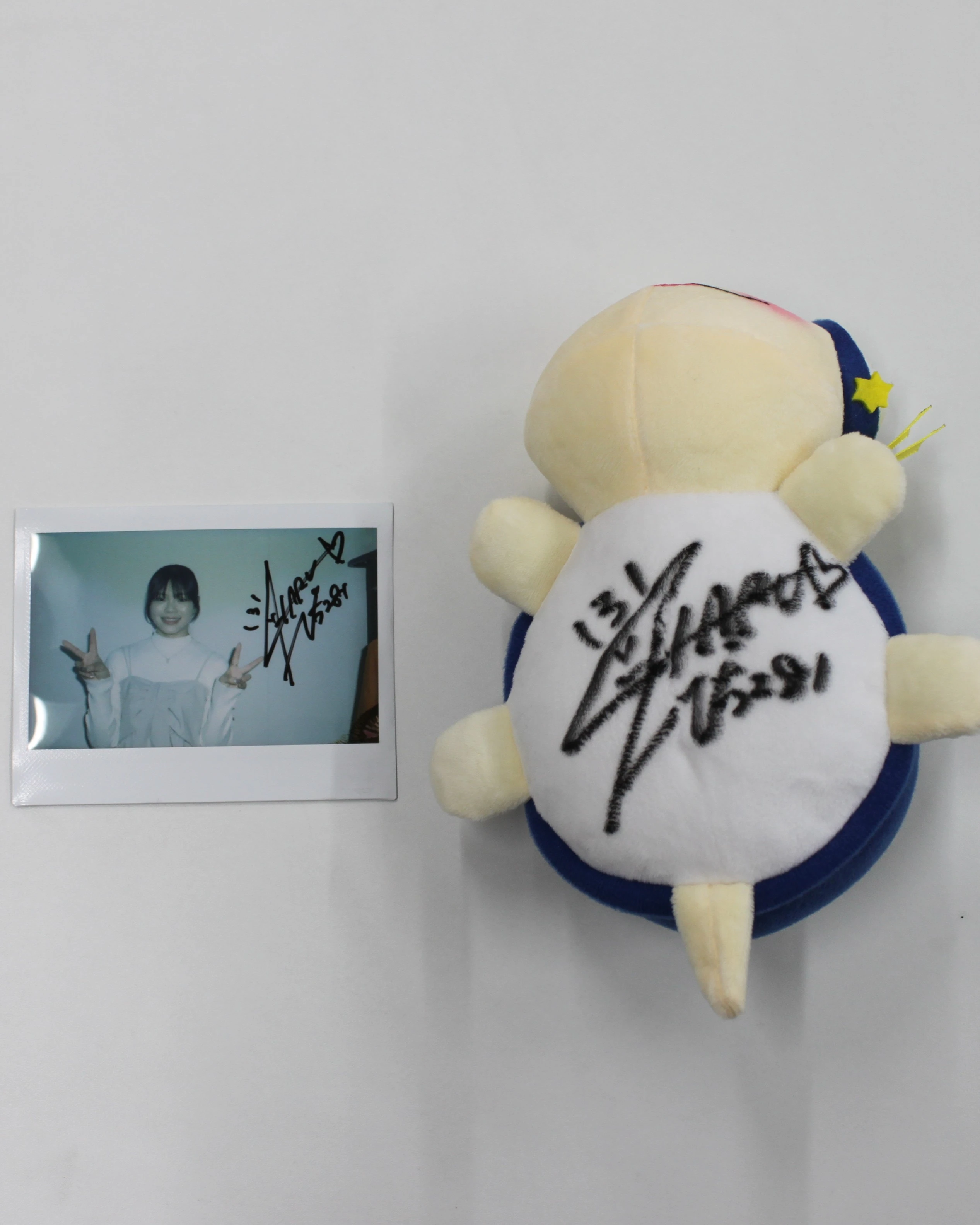 5281 井上遥妃選手 サイン入りかめ☆まるぬいぐるみ&ランダムチェキ （2枚目）