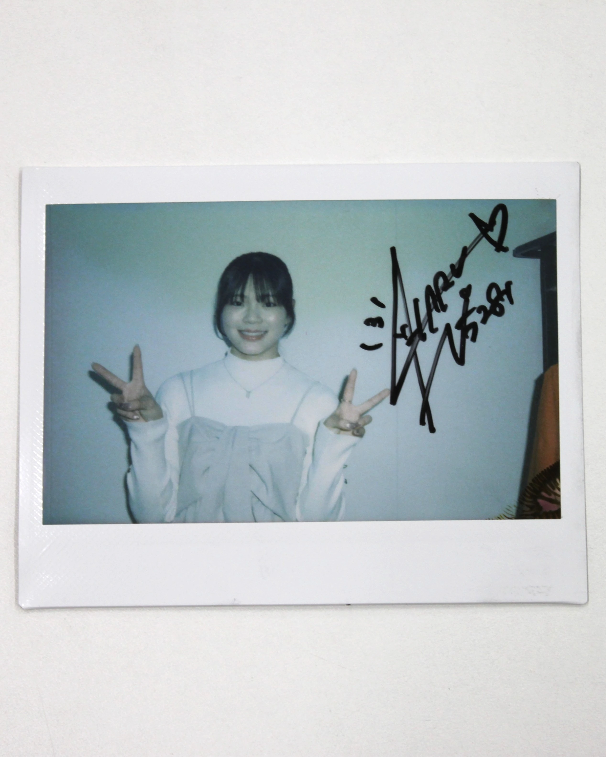 5281 井上遥妃選手 サイン入りかめ☆まるぬいぐるみ&ランダムチェキ （3枚目）