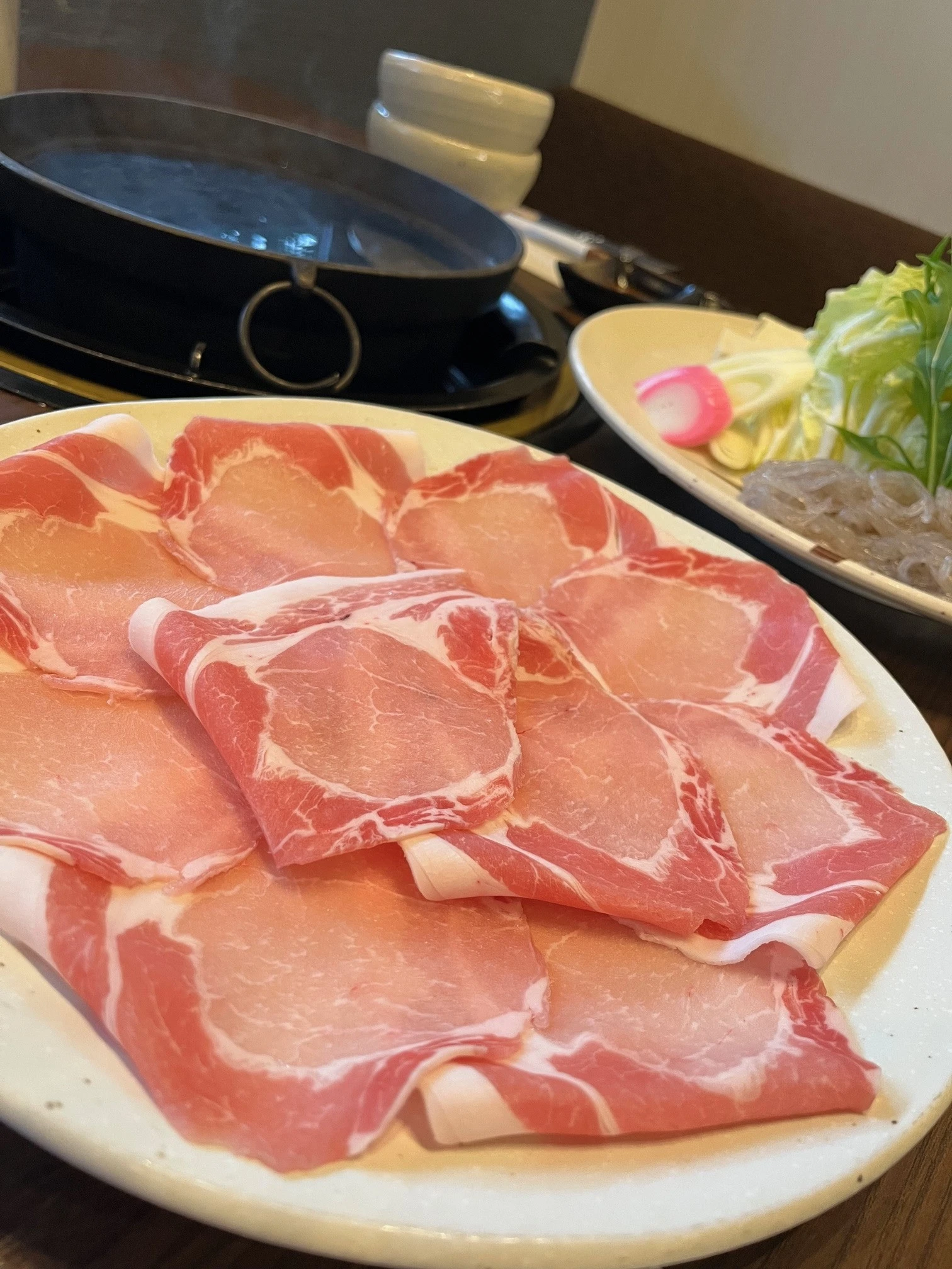 [N]ふじむら精肉店の特選和牛300ｇ・国産豚200ｇしゃぶしゃぶセット（冷凍） （3枚目）