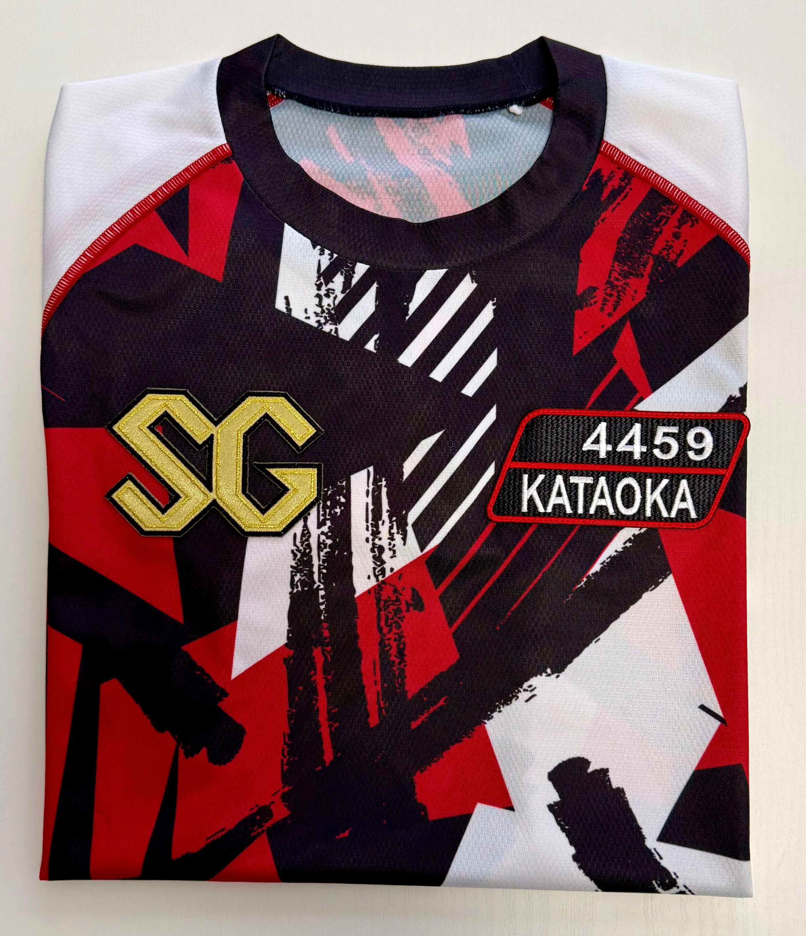 4459片岡雅裕選手　SGセレモニーユニフォーム（Tシャツ） （1枚目）