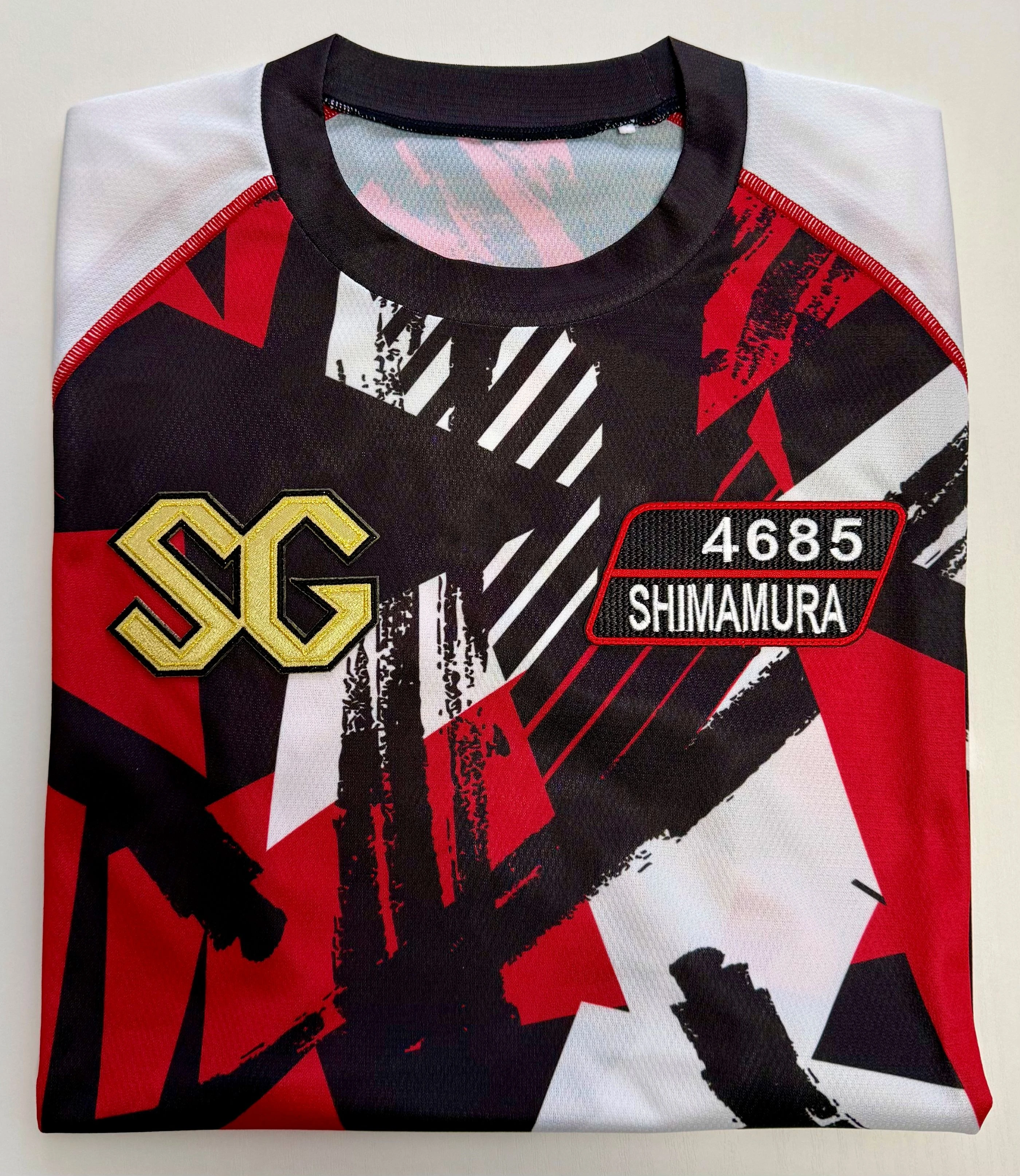 4685島村隆幸選手　SGセレモニーユニフォーム（Tシャツ） （1枚目）
