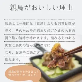 [T]まるっと骨付鳥1本分！ひとくち親鳥 1袋 (冷蔵) （4枚目）