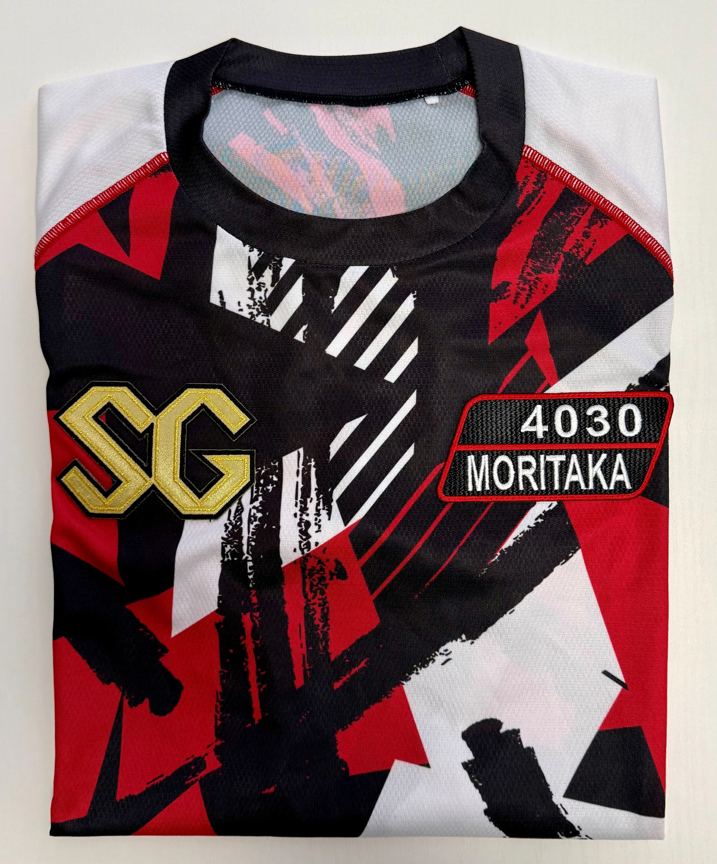 4030森高一真選手　SGセレモニーユニフォーム（Tシャツ） （1枚目）