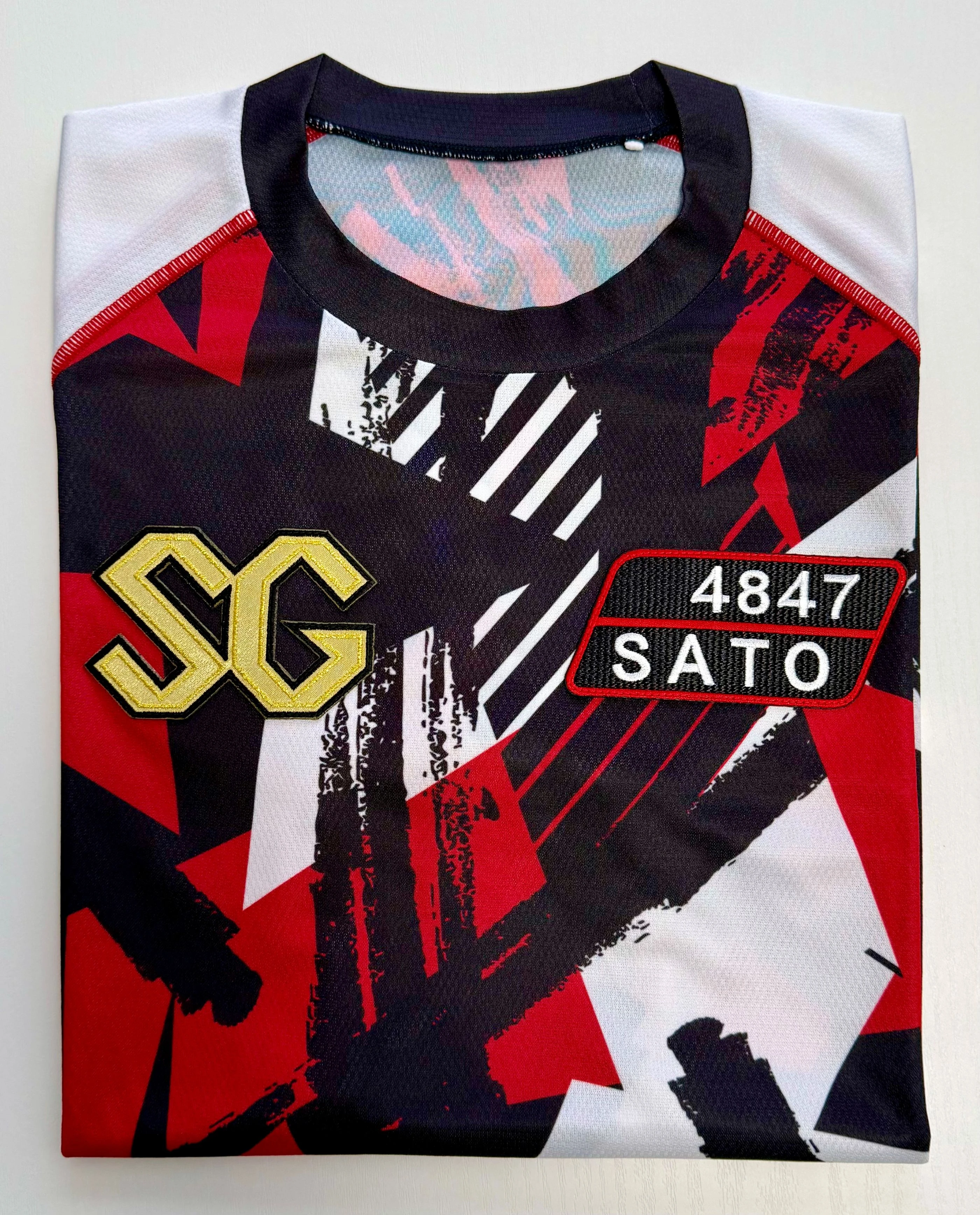 4847佐藤隆太郎選手　SGセレモニーユニフォーム（Tシャツ） （1枚目）