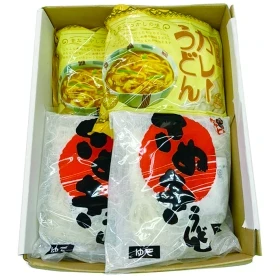 [A]カレーうどん＆かけうどんセット　8食入