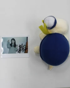 5264 登みひ果選手　サイン入りかめ☆まるぬいぐるみ&ランダムチェキ