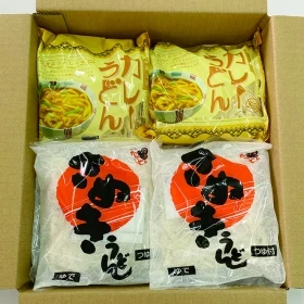 [A]カレーうどん＆かけうどんセット　18食入